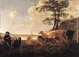 Landscape near Rhenen by Aelbert Cuyp